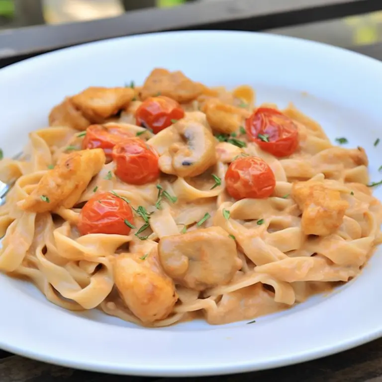 Chicken Fettuccine Alfredo Recipe