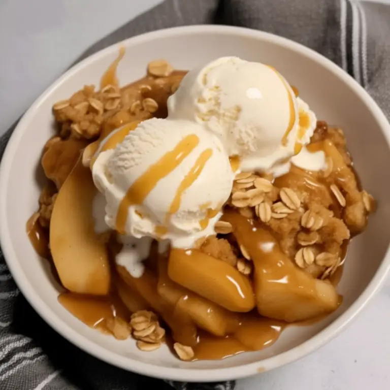 CROCK POT APPLE CRISP