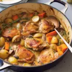 French-style chicken and potatoes